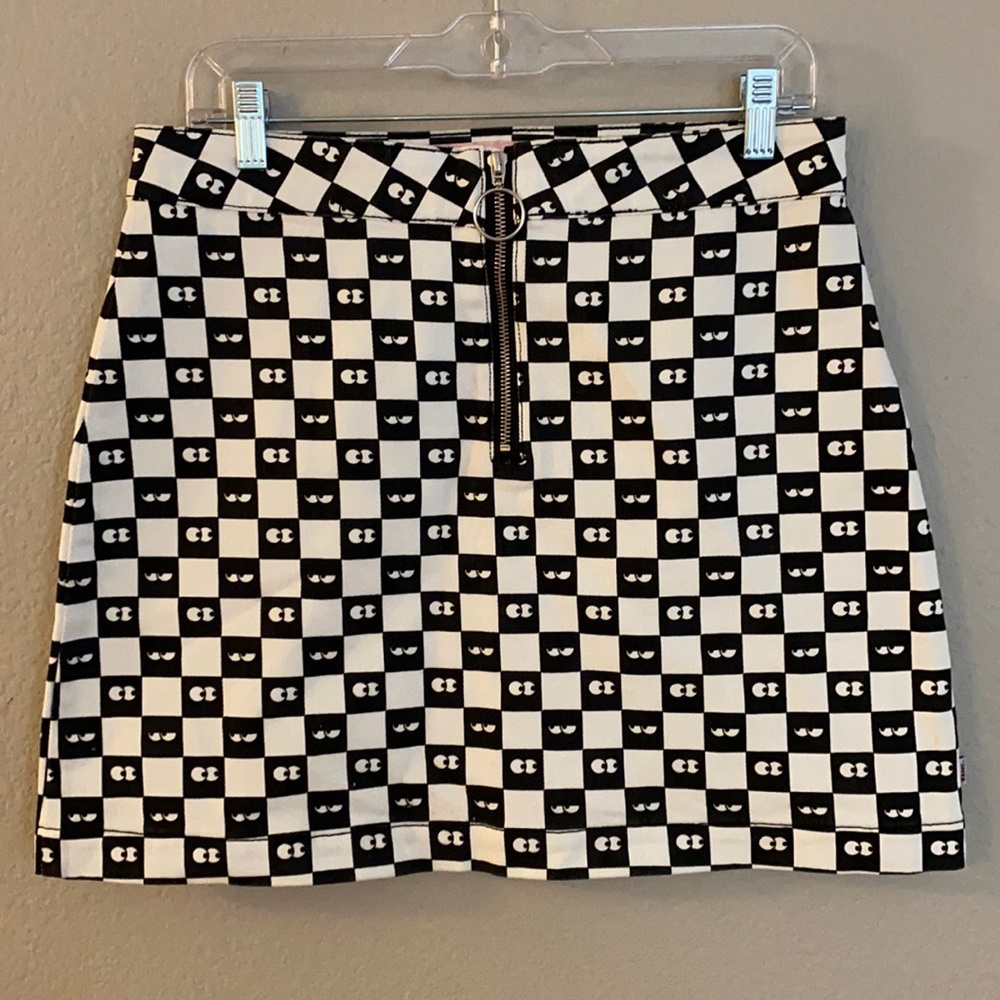 Checkered Skirt
